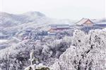 雪中天門山寺